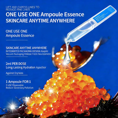 Salmon DNA PPRN Serum – 5000ppm PDRN, 6 Hyaluronic Acids, Niacinamide & Glutathione, Korean Anti-Aging