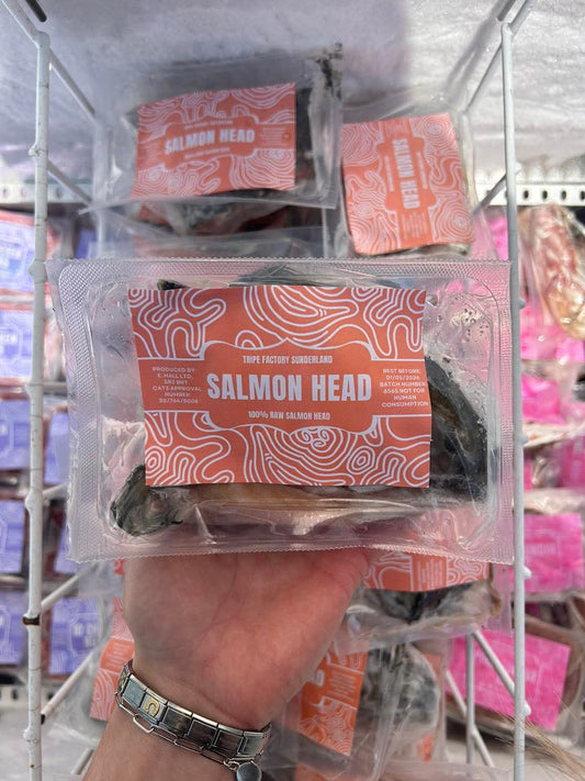 Salmon Head - Tripefactory Sunderland - Raw Frozen Treats