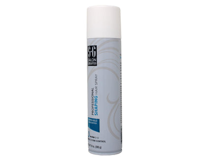 Salon Grafix Professional Shaping Hair Spray – Super Hold, Unscented, 10 oz (Pack of 4)