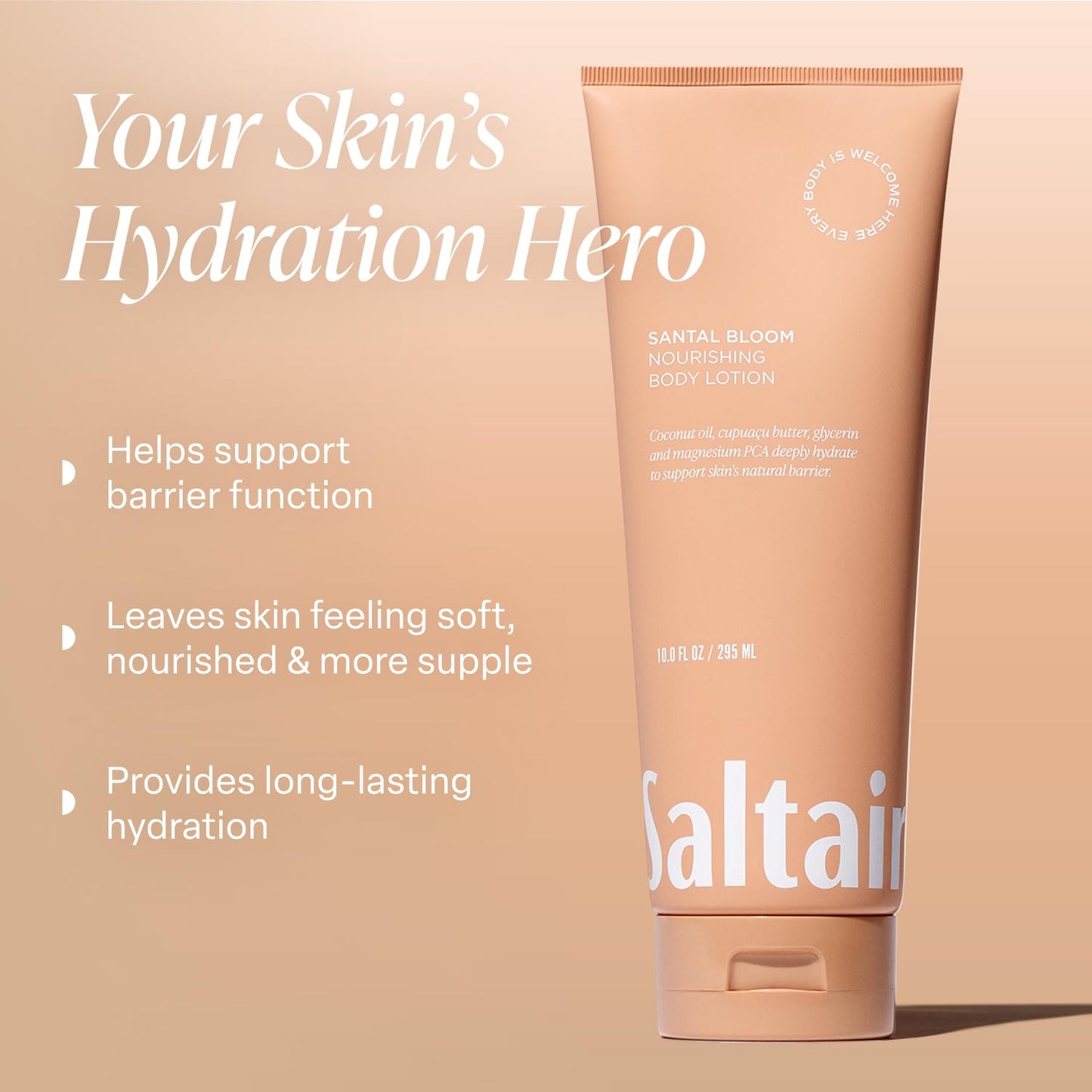Saltair Body Lotion – 2 Pack, Santal Bloom Hydrating Cream for All Skin Types