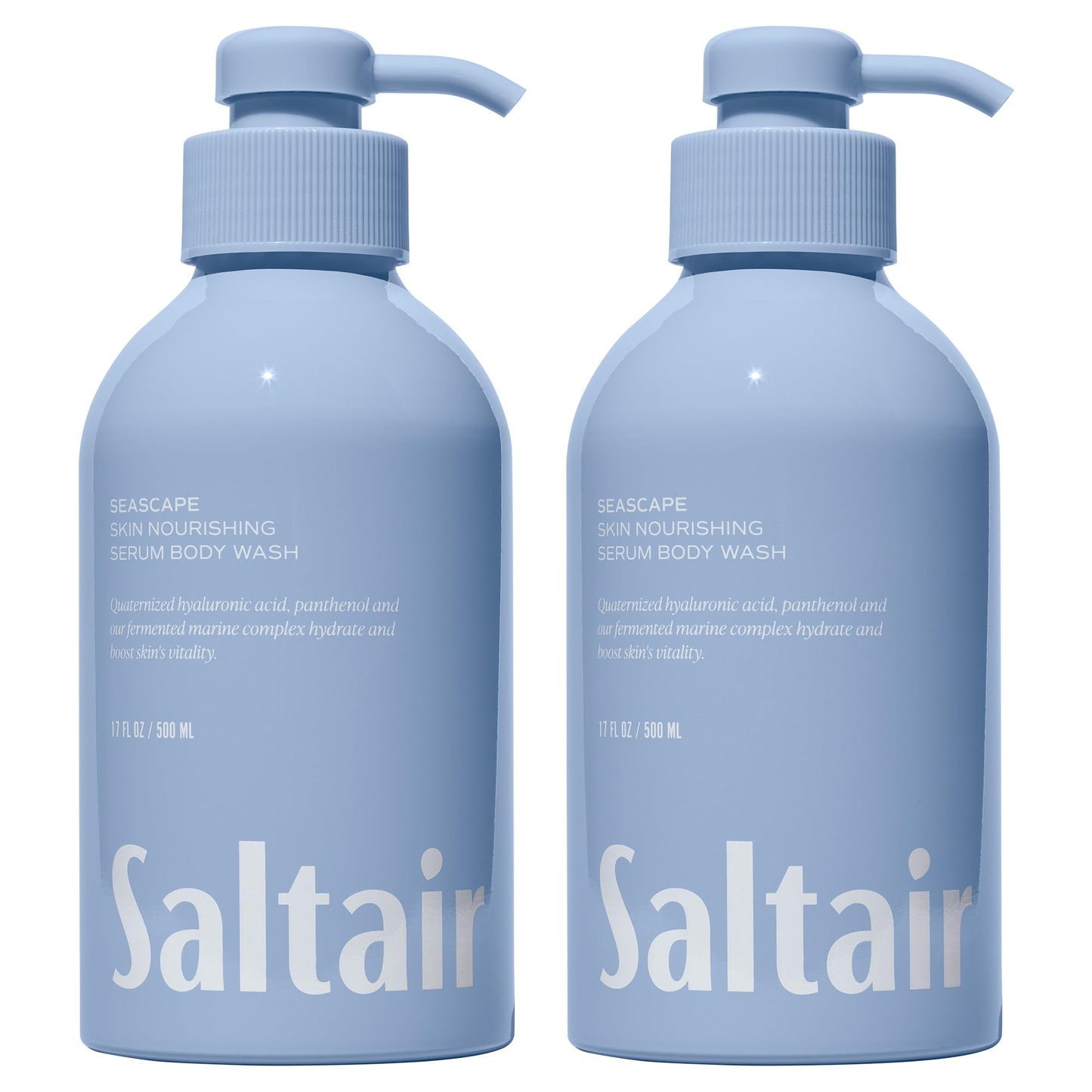 Saltair Seascape Body Wash 2-Pack | Moisturizing Shower Gel with Monoi Oil & Cupuacu Butter