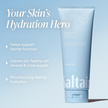 Saltair Seascape Body Lotion 2-Pack — Hydrating Moisturizer for Dry Skin