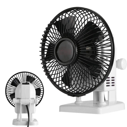 Saluaqui Mini Electric Nail Dryer Fan | Portable 2-Speed Table Desk Manicure Blower