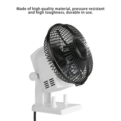 Saluaqui Mini Electric Nail Dryer Fan | Portable 2-Speed Table Desk Manicure Blower
