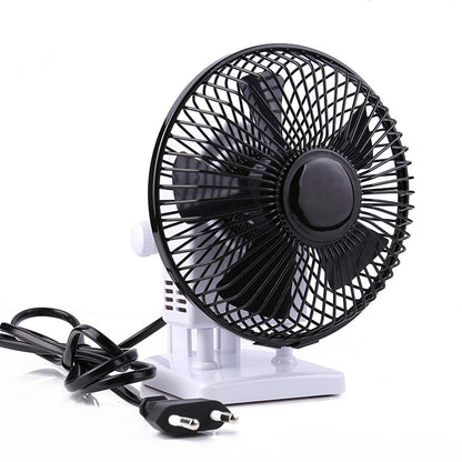Saluaqui Mini Electric Nail Dryer Fan | Portable 2-Speed Table Desk Manicure Blower