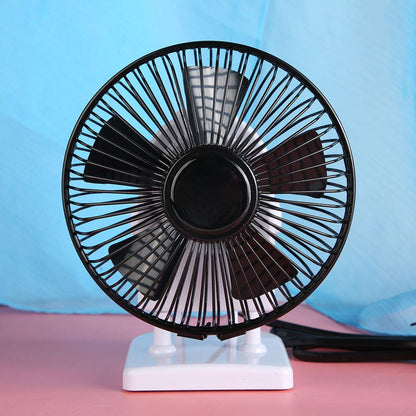 Saluaqui Mini Electric Nail Dryer Fan | Portable 2-Speed Table Desk Manicure Blower