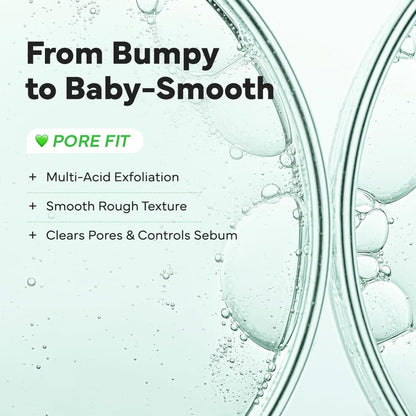 SAM’U PH Sensitive Pore Fit Mask — Pore Tightening & Gentle Exfoliation (Vegan Sheet Mask, 5 Sheets)
