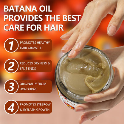 Samnyte Batana Oil for Hair Growth — Organic Honduran Batana Oil (4.2 oz)