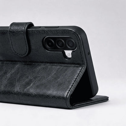 Samsung Galaxy A26 Book Flip Case Leather Wallet
