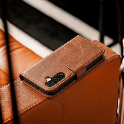 Samsung Galaxy A34 Book Flip Case Leather Wallet
