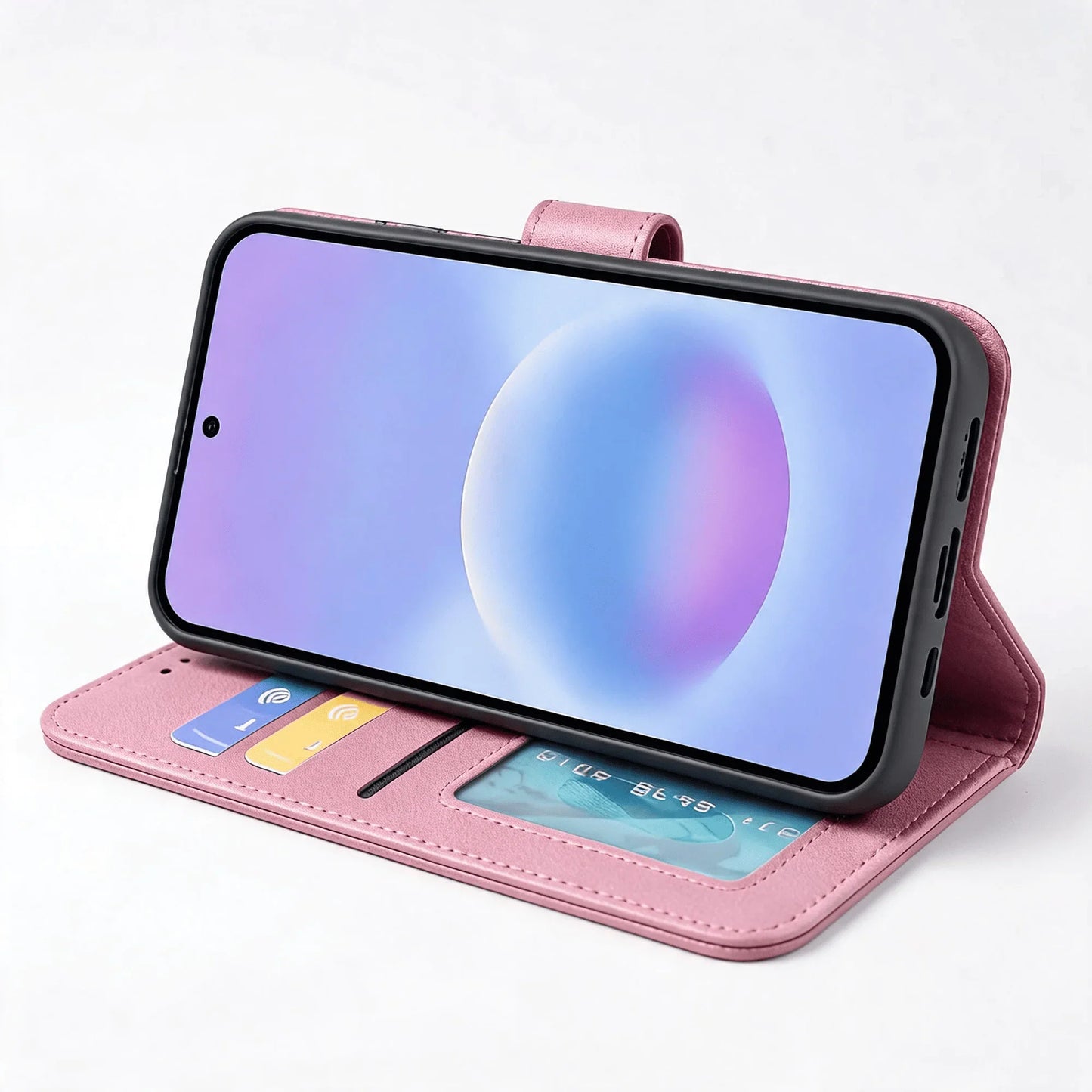 Samsung Galaxy A26 Book Flip Case Leather Wallet