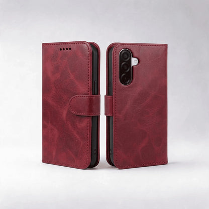 Samsung Galaxy A26 Book Flip Case Leather Wallet