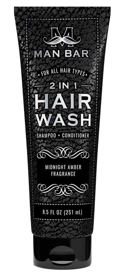 San Francisco Soap Company Man Bar 2-in-1 Hair Wash Midnight Amber – Where Lather Meets Luxury