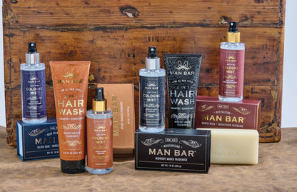 MAN BAR Cologne Mist Silver Sage & Bergamot – San Francisco Soap Company, 6 fl oz
