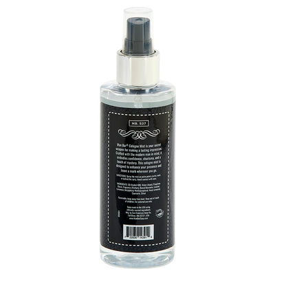 San Francisco Soap Company MAN BAR Cologne Mist Midnight Amber – Long-Lasting Scent, 6 fl oz