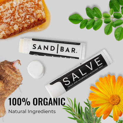 SandBar Natural Callus Salve – Revitalizing Balm for Calluses | On-The-Go Care