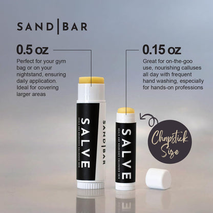 SandBar Natural Callus Salve – Revitalizing Balm for Calluses | On-The-Go Care