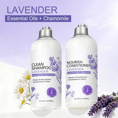 SANZHUAN Lavender Shampoo & Conditioner Set – Strengthen, Hydrate & Shine Hair