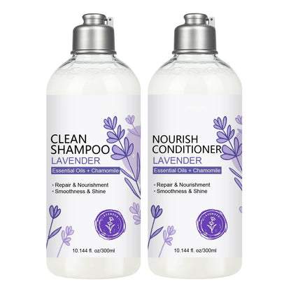 SANZHUAN Lavender Shampoo & Conditioner Set – Strengthen, Hydrate & Shine Hair