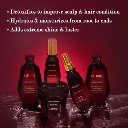 Saphira Healing Repair Conditioner 8.5oz / 250ml | Deep Conditioning & Repair for Hair