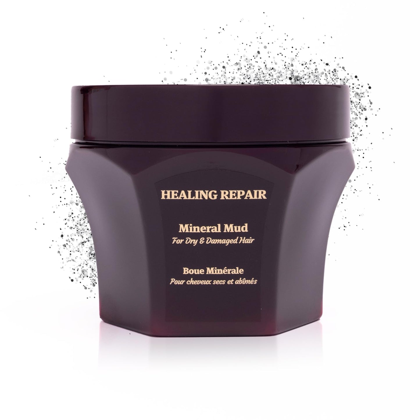 Saphira Healing Repair Mineral Mud 17oz / 500ml – Deep Conditioning Hair Mask with Zinc & Selenium