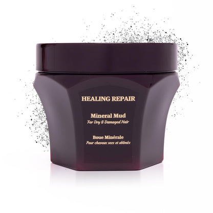 Saphira Healing Repair Mineral Mud 17oz / 500ml – Deep Conditioning Hair Mask with Zinc & Selenium