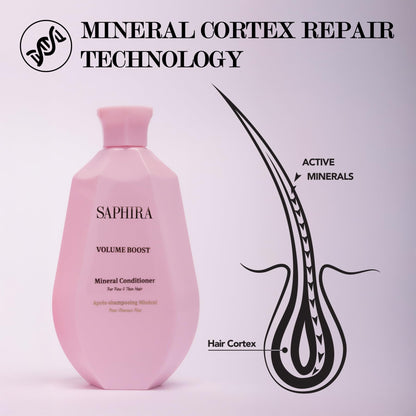 Saphira Volume Boost Conditioner — 8.5 oz / 250 ml