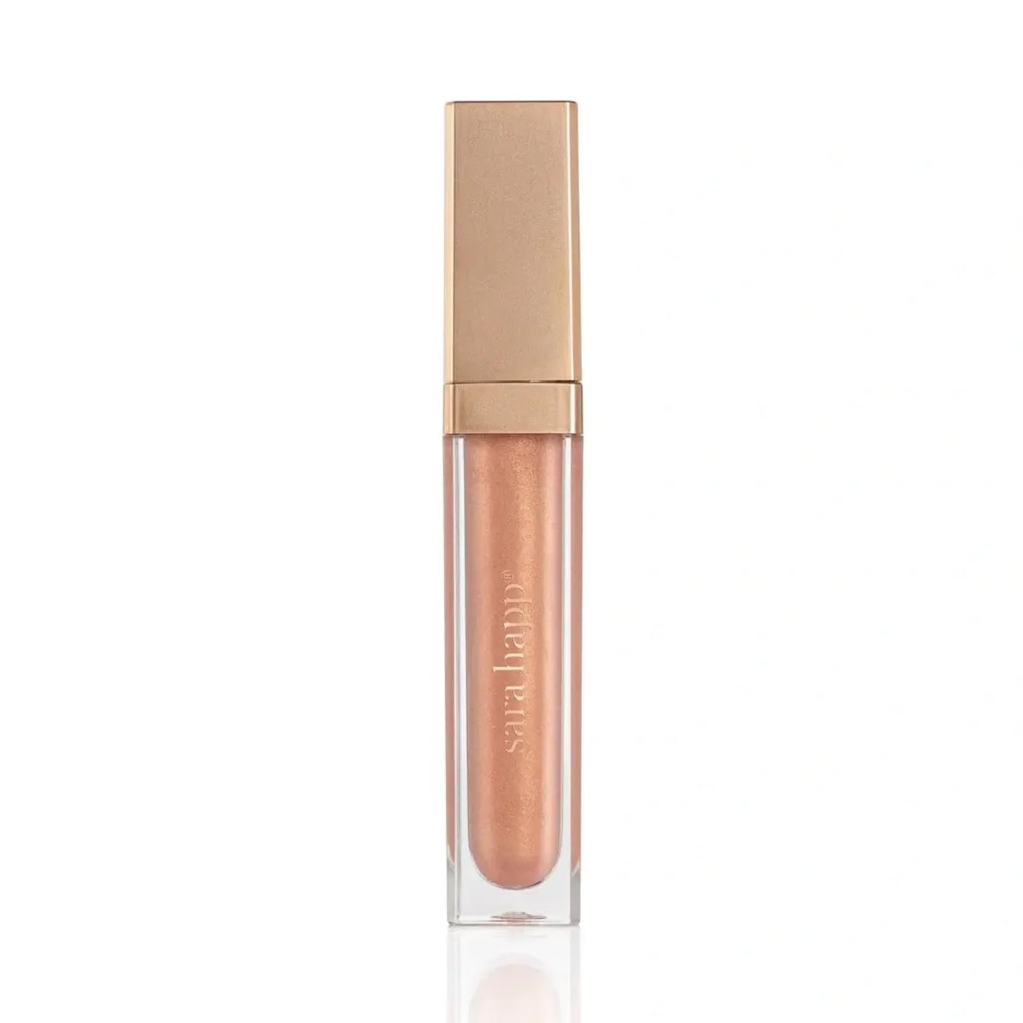 Sara Happ Rose Gold Slip Luxe Gloss – High-Impact Shine, All-Day Hydration, 0.21 fl oz