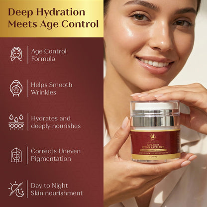 Sarah Luxe Care Dark Spot & Uneven Tone Cream | Retinol, Collagen & Hyaluronic Acid – 1.7 oz