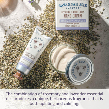 Savannah Bee Company Beeswax Hand Cream – Hydrating Hand Moisturizer & Repair Cream