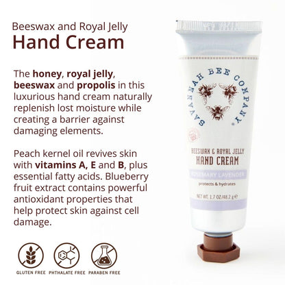 Savannah Bee Company Beeswax Hand Cream – Hydrating Hand Moisturizer & Repair Cream