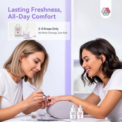 SAVILAND Advanced Monomer Drops 2PCS – Peach Lavender Scent for Odor Purification (1.01 fl oz)