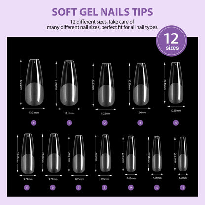 SAVILAND Gel Nail Kit with Drill – All-in-1 Beginner Nail Kit (0.5oz Glue, 500 Tips, Mini Lamp) | At-Home Salon