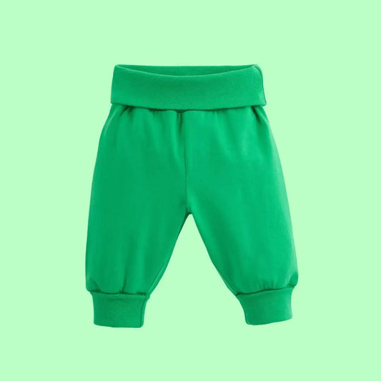 ScandiBugs Own Label Organic Yoga Pants - Tropical Green