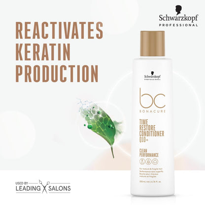 Schwarzkopf Professional BC Bonacure Q10+ Time Restore Conditioner, 6.7 oz