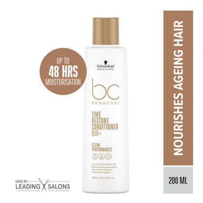 Schwarzkopf Professional BC Bonacure Q10+ Time Restore Conditioner, 6.7 oz