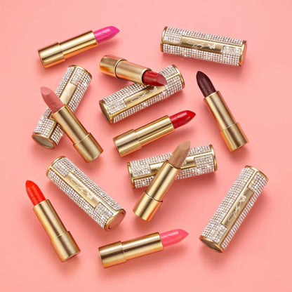 SCENT BEAUTY Dolly Lipstick Poppy Field – Satin Finish, Hydrating, Vegan