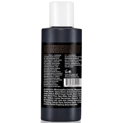 Scotch Porter Exfoliating Beard Wash & Face Cleanser – Vegan, Non-Toxic, 2.17 oz Travel Size