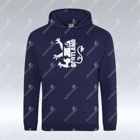 Scotland Lion - Oxford Navy Hoodie