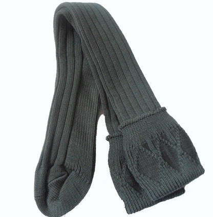 Men’s Scottish Kilt Hose Socks – Wool Blend Traditional Highland Knee High Socks