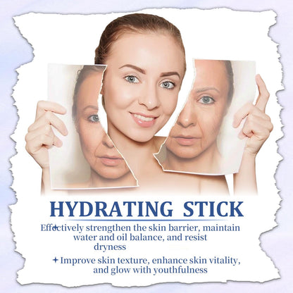 SCRLOUS Calcium Multi Balm 2-Pack | Korean Collagen Moisturizing Stick for Face, Eyes & Neck