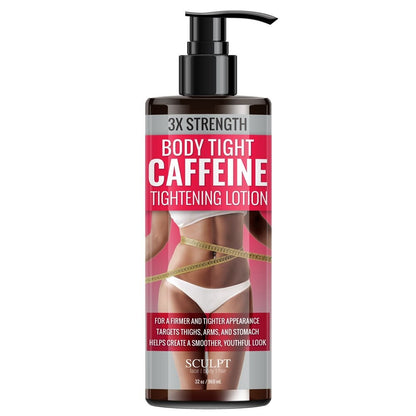 SCULPT 3X Body Tightening Lotion 32oz | Caffeine-Infused Firming