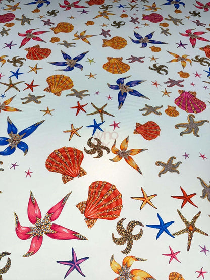 Sea Shell Fabric by Metre