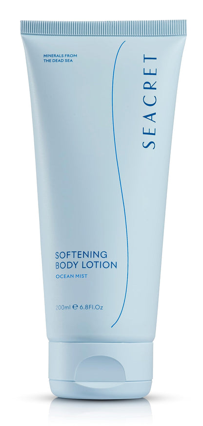 SEACRET Body Lotion for Dry Skin | Daily Moisturizer with Ceramide, Squalane & Dead Sea Minerals - Ocean Mist Scent, 6.8 oz