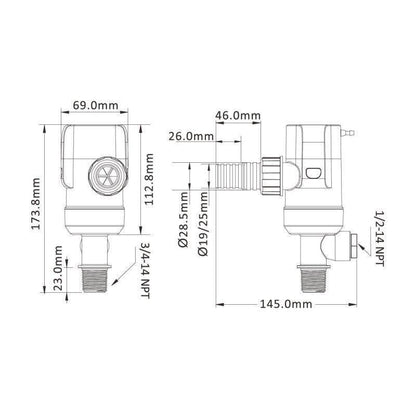 SEAFLO Livewell 13D Livewell/Baitwell Pump 12V 3,028 | 4Boats