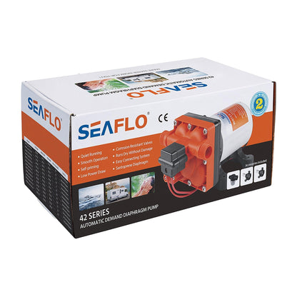 Seaflo 42 Series 24V Water Pump 3.0 GPM 55 PSI DP203005542 Marine RV Caravan
