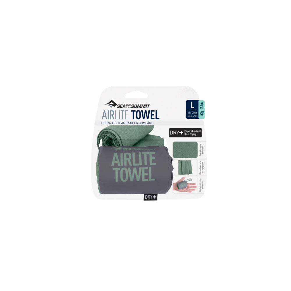 Sea To Summit Airlite Travel Towel - Large Sage