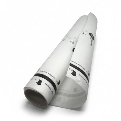 Second Skin Tattoo Cover Roll – Breathable, Clear Matte Tattoo Protection Film (10in x 2.18yd)