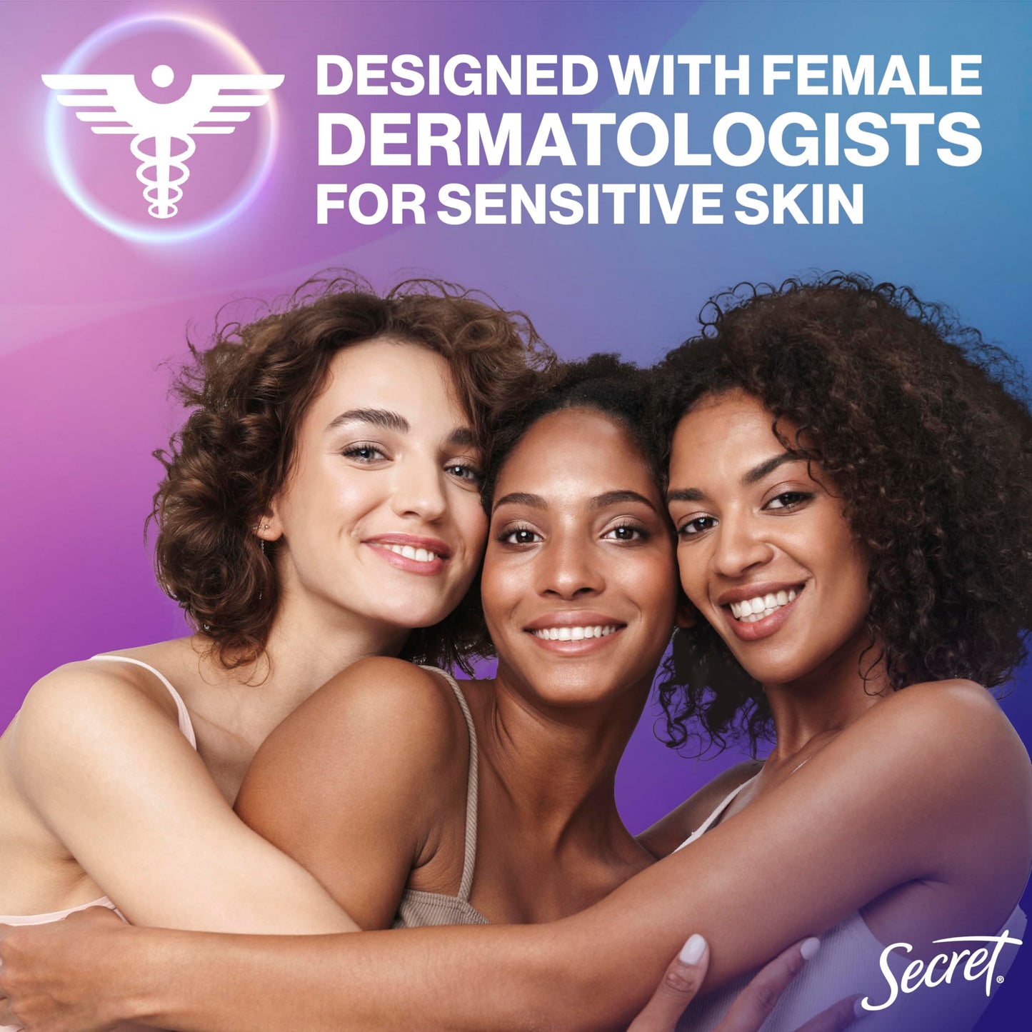 Secret Whole Body Deodorant Stick for Women — Unscented, Aluminum-Free, 72 HR Protection, 2.4 oz