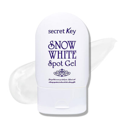 Secret Key Brightening Tone Up Spot Gel – Niacinamide, Natural Ingredients, Non-Sticky, 2.29 oz (65 g)